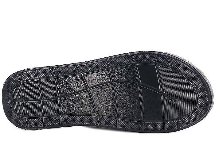 Daye Zenne 27603 Çift Toka Günlük Terlik Platin - 3