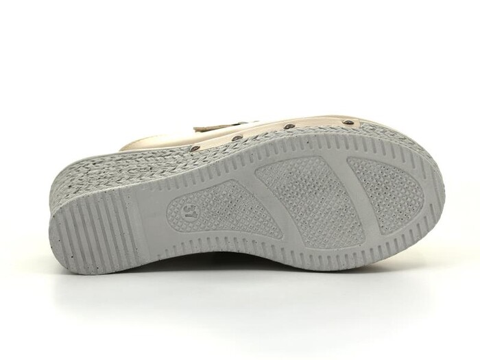 Daye Zenne 4653 Nil Yüksek Monta Kışlık Kapalı Terlik Bej - 6