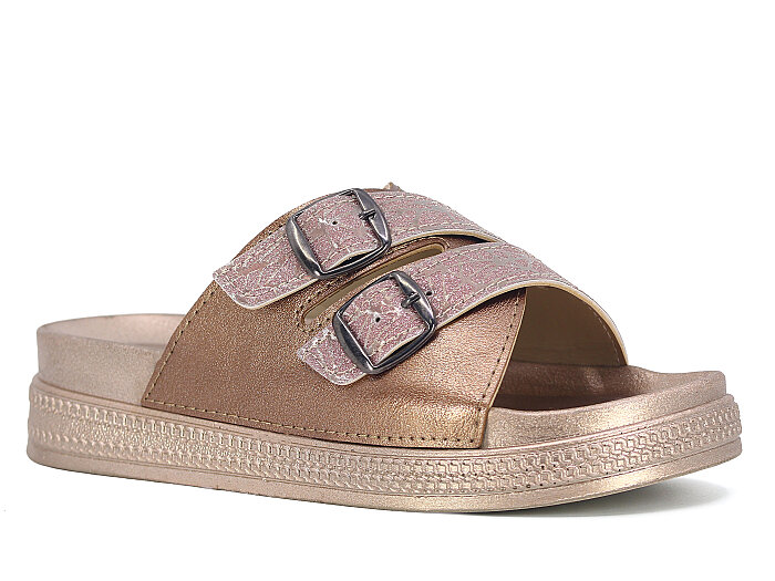 Daye Zenne B-8502 Kutulu Günlük Terlik Gül - Daye