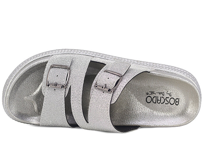 Daye Zenne B-8504 Kutulu Günlük Terlik Gümüş - Daye (1)