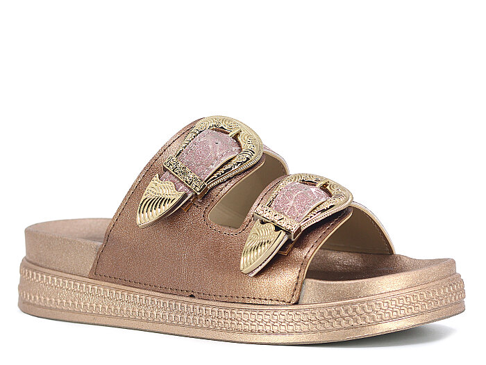 Daye Zenne B-8507 Kutulu Günlük Terlik Gül 