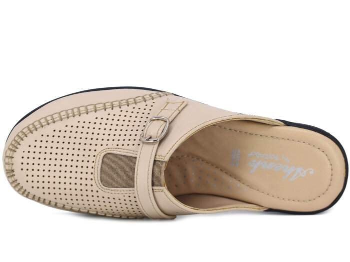 Daye Zenne 9110 Ahenk Monta Kutulu Kapalı Terlik Bej - Daye (1)