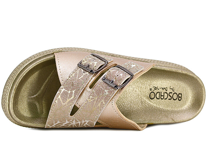 Daye Zenne B-8502 Kutulu Günlük Terlik Altın - Daye (1)