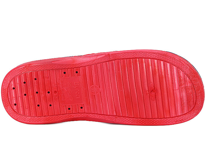 Defa Garson 1796 Poşetli Kaydırmaz Terlik Lacivert - Kırmızı - 3