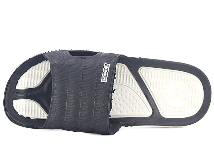 Defa Garson 1796 Poşetli Kaydırmaz Terlik Siyah - Beyaz - 2