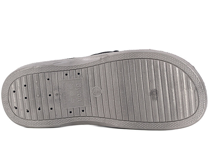 Defa Garson 1796 Poşetli Kaydırmaz Terlik Siyah - Gri - 3