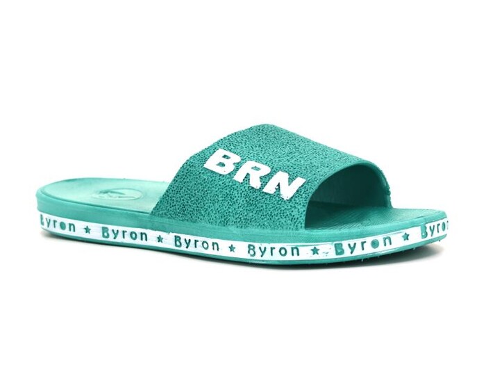 KFD Garson 1797 BRN Kaydırmaz Terlik Yeşil - Beyaz - 1