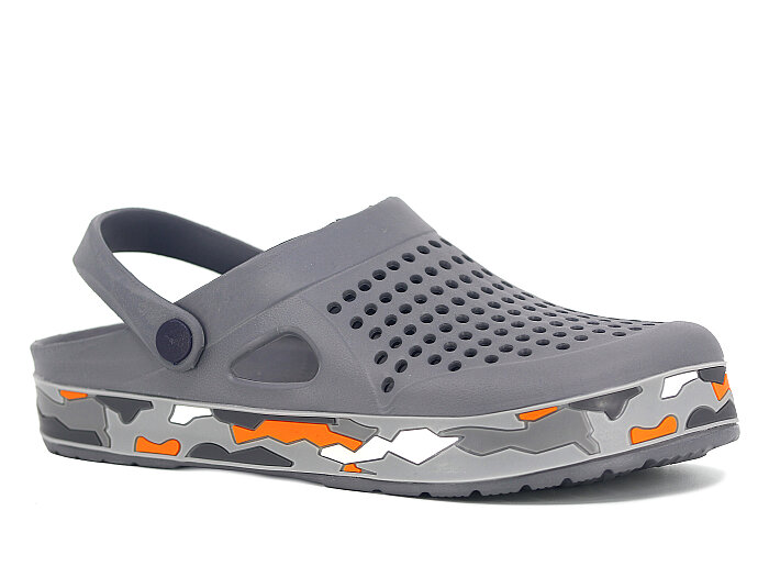 Defa Merdane 306-M Kamuflaj Eva Cross Terlik Gri - 1