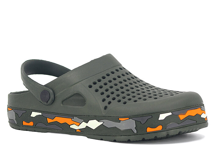 Defa Merdane 306-M Kamuflaj Eva Cross Terlik Haki - 1