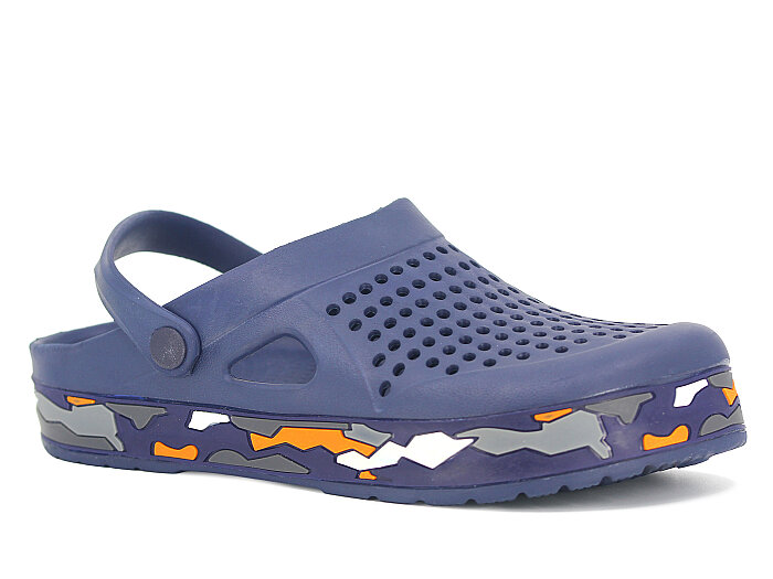 Defa Merdane 306-M Kamuflaj Eva Cross Terlik Lacivert - 1