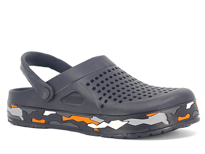 Defa Merdane 306-M Kamuflaj Eva Cross Terlik Siyah - Defa