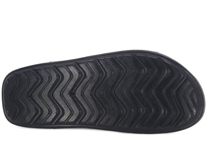 Demir Zenne Belkıs B-130 Çift Toka Günlük Terlik Bej - 3