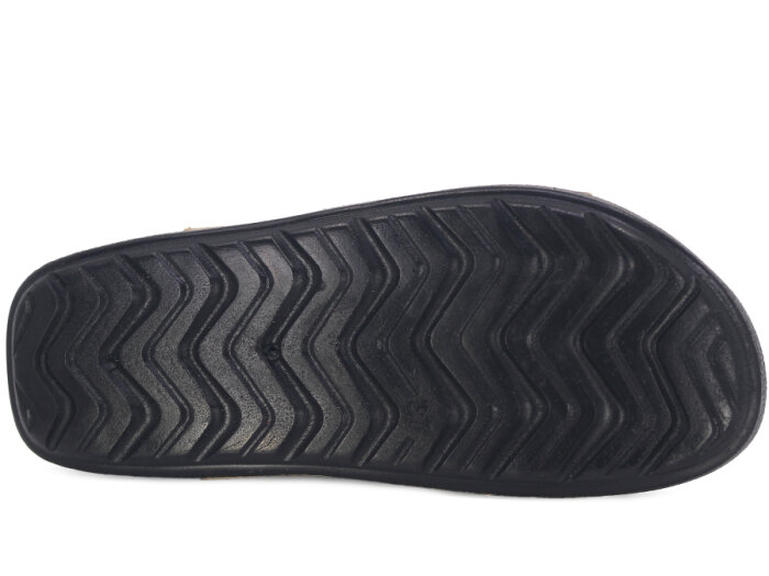 Demir Zenne Belkıs B-130 Çift Toka Günlük Terlik Bej - 3