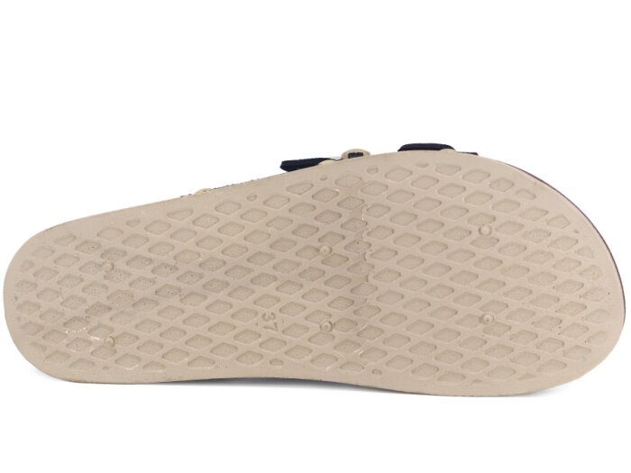 Demir Zenne Linna L-250 Çift Toka Taşlı Günlük Terlik Siyah - 3