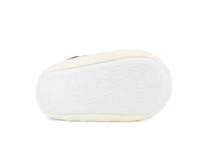 Doktor Bebe 2024 Baskılı Hayvanlı Panduf Köpekli Kahve - 3