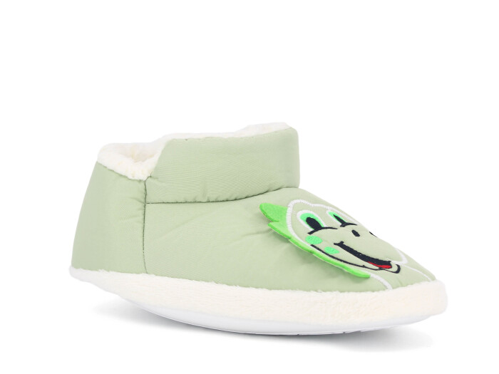 Doktor Filet 2024 Baskılı Hayvanlı Panduf Dinazorlu Yeşil - Doktor