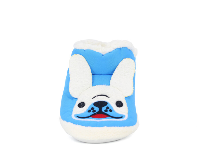 Doktor Filet 2024 Baskılı Hayvanlı Panduf Köpekli Mavi - Doktor (1)