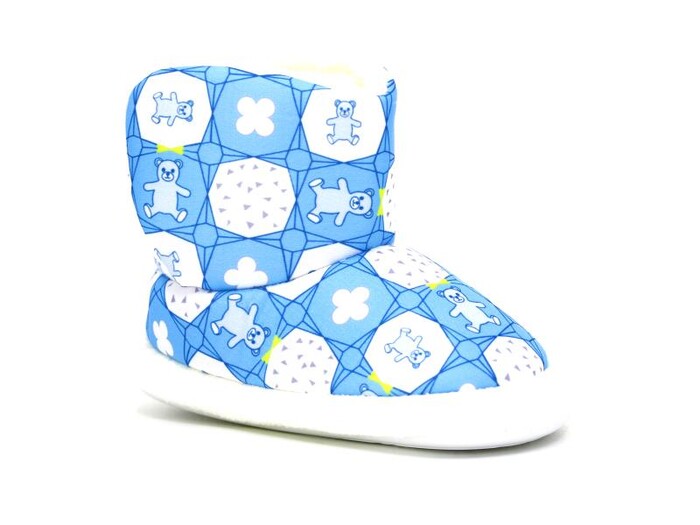 Doktor Filet Cırtlı Panduf Mavi - Doktor