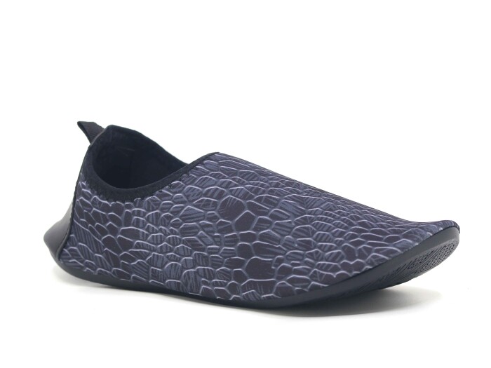 Doktor Merdane Aqua Deniz Ayakkabısı Siyah Timsah Derisi - Doktor