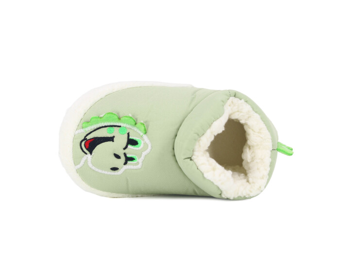 Doktor Patik 2024 Baskılı Hayvanlı Panduf Dinazorlu Yeşil - Doktor (1)