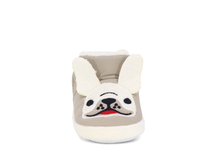 Doktor Patik 2024 Baskılı Hayvanlı Panduf Köpekli Camel - 2