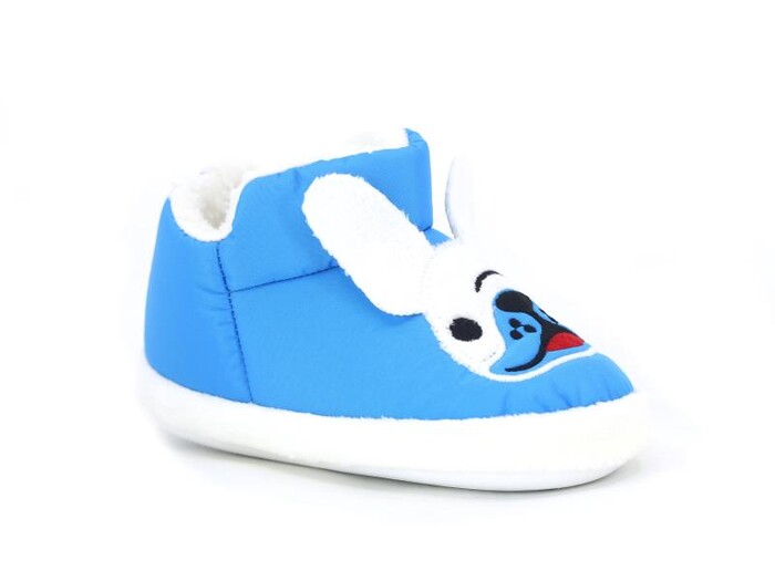 Doktor Patik 2024 Baskılı Hayvanlı Panduf Köpekli Mavi - 1