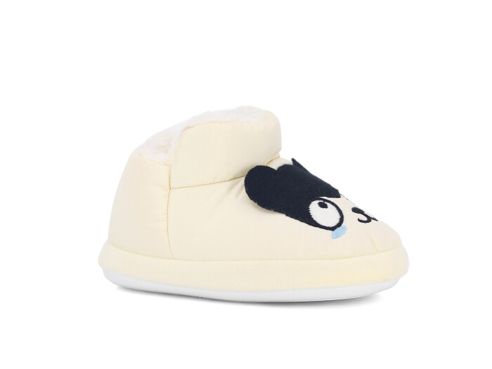 Doktor Patik 2024 Baskılı Hayvanlı Panduf Pandalı Bej 