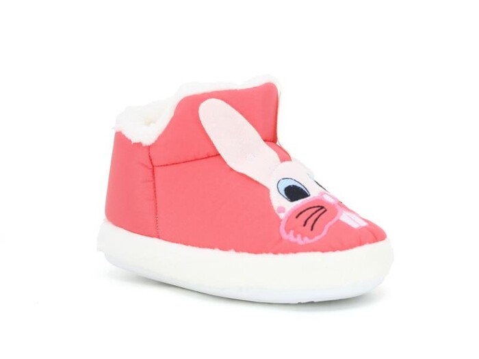 Doktor Patik 2024 Baskılı Hayvanlı Panduf Tavşanlı Fuşya - Doktor