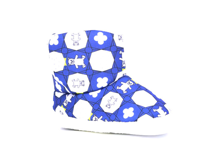 Doktor Patik Cırtlı Panduf Lacivert - Doktor