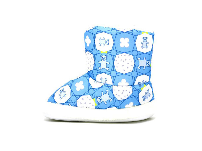 Doktor Patik Cırtlı Panduf Mavi - Doktor (1)