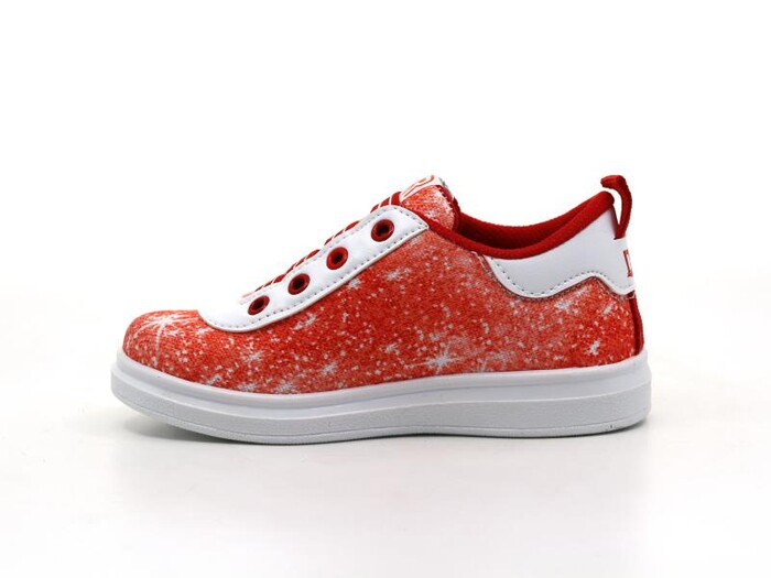 Doktor Patik Yazlık Keten Ayakkabı Kırmızı - Doktor (1)