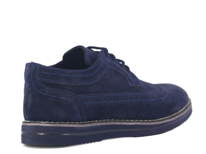 Dragon Merdane 1118 Kejıl-Süet Günlük Ayakkabı Lacivert - 3