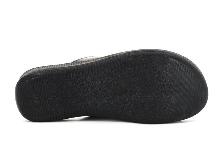 Efe Zenne 608 Pedli Poşetli Günlük Terlik Siyah - 4