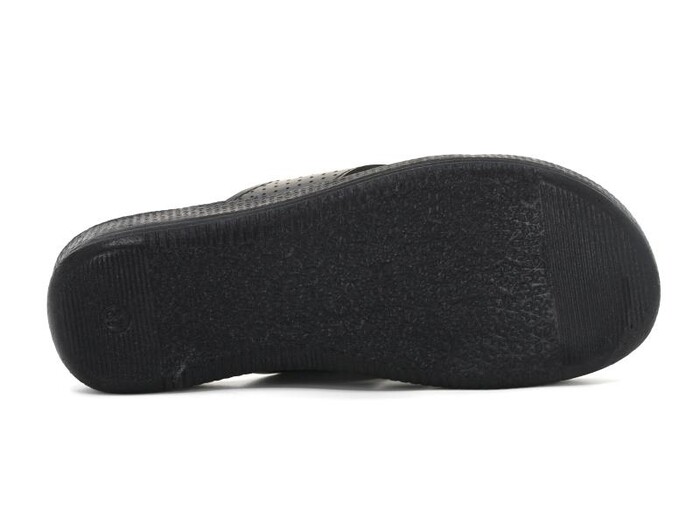 Efe Zenne 620 Pedli Poşetli Günlük Terlik Siyah - 3