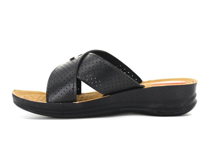 Efe Zenne 620 Pedli Poşetli Günlük Terlik Siyah - 5