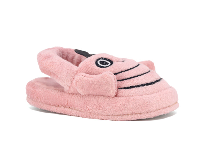 Efolle Filet Hayvanlı Atom Kapalı Ev Terliği Pembe - Efolle