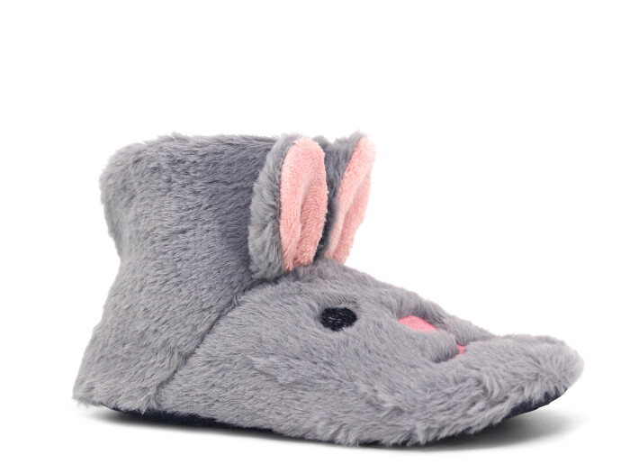Efolle Filet Hayvanlı Ev Botu Tavşanlı Gri - Efolle