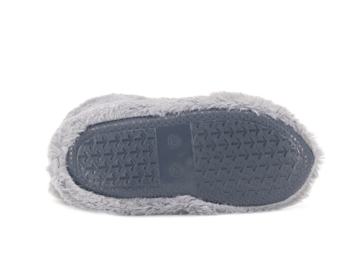 Efolle Patik Hayvanlı Ev Botu Tavşanlı Gri - 3