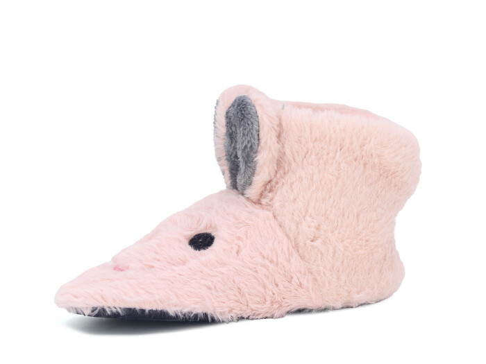 Efolle Patik Hayvanlı Ev Botu Tavşanlı Pembe - Efolle (1)