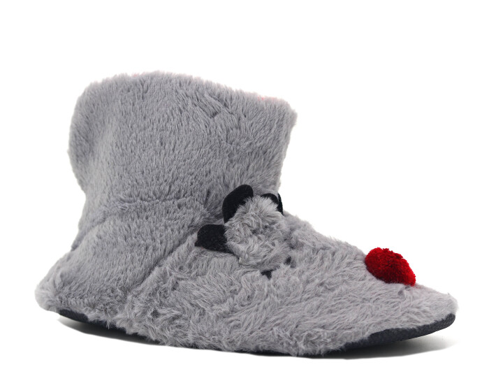 Efolle Zenne Hayvanlı Ev Botu Geyikli Gri - Efolle