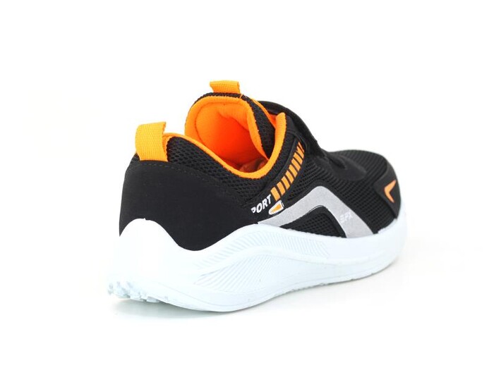Efor Filet 063 Riox Anorak Spor Ayakkabı Siyah - Turuncu - Thumbnail