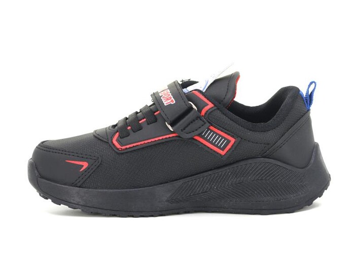Efor Filet 2023 Riox Cilt Spor Ayakkabı Siyah - Kırmızı