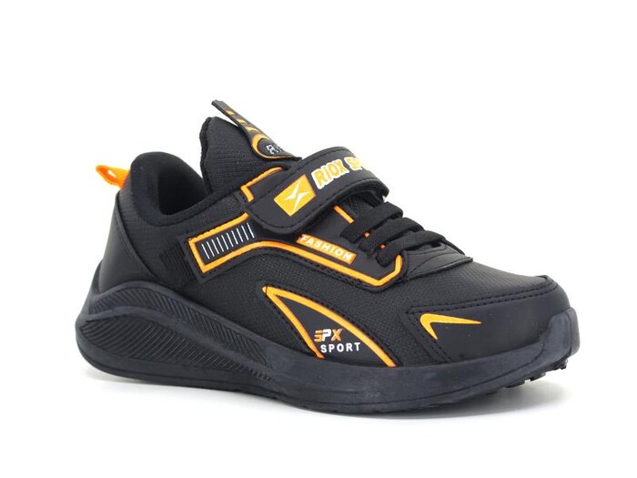 Efor Filet 2023 Riox Cilt Spor Ayakkabı Turuncu - Siyah - Thumbnail