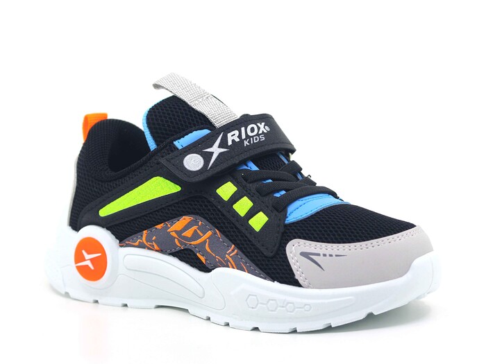 Efor Filet 2025 Anorak Riox Spor Ayakkabı Siyah Florasan - Thumbnail