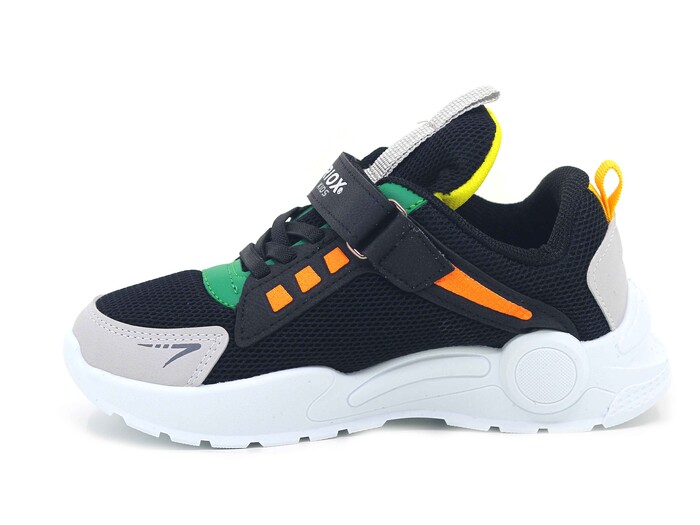 Efor Filet 2025 Anorak Riox Spor Ayakkabı Siyah - Sarı