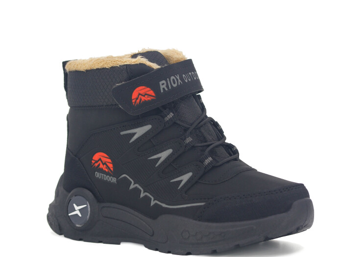 Efor Filet 2025 Erkek Riox Bot Siyah - Gri - 1