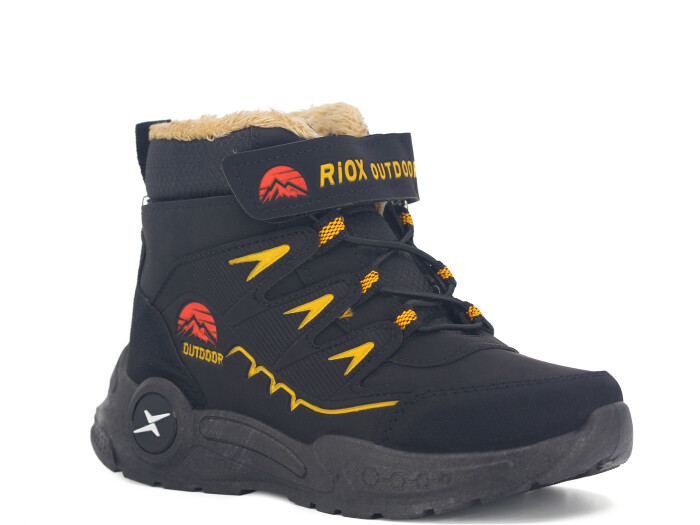 Efor Filet 2025 Erkek Riox Bot Siyah - Sarı - 1