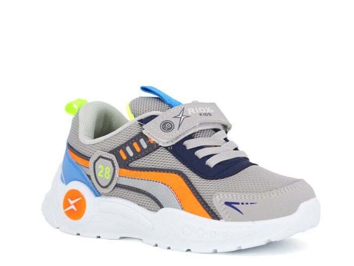 Efor Filet 2026 Anorak Riox Spor Ayakkabı Buz - Gri - Turuncu - Efor