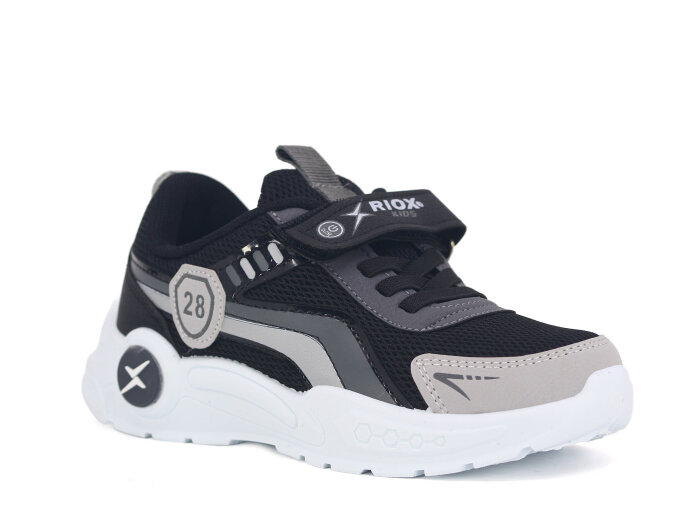 Efor Filet 2026 Anorak Riox Spor Ayakkabı Siyah - Gri - Efor