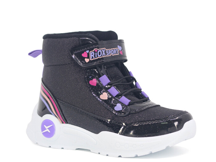 Efor Filet Yeni 2025 Riox Bot Siyah - Lila - Efor